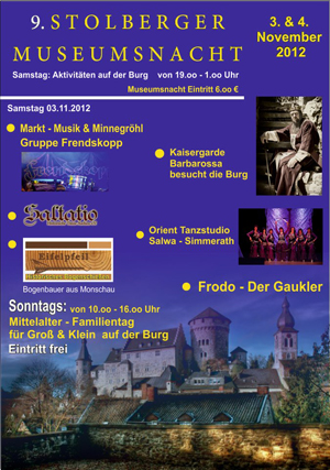 Burg Stolberg Museumsnacht